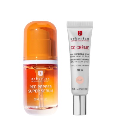 Red Pepper Super Serum + CC Creme Clair Duo